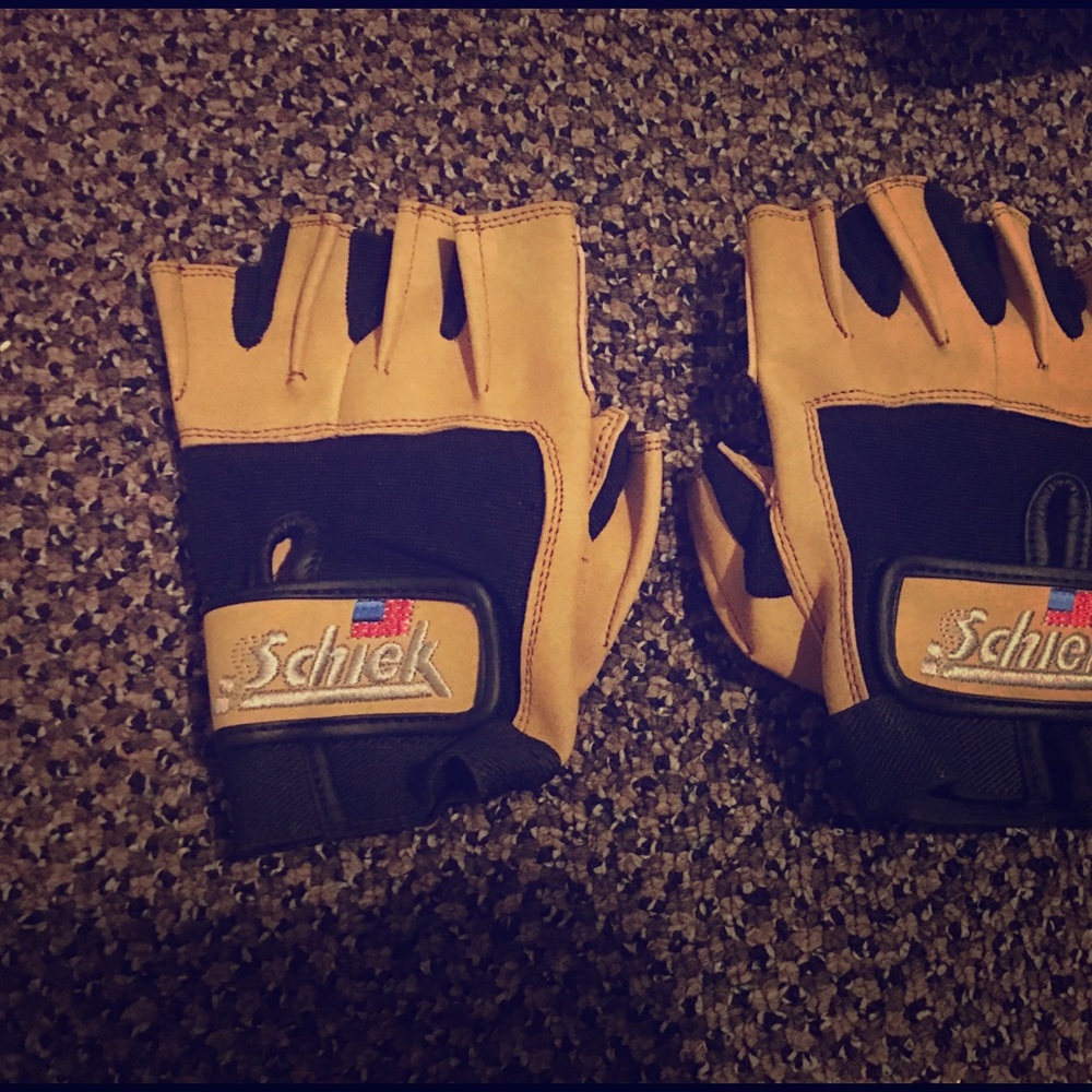 Schiek leather lifting gloves power series NWT - Picture 3 of 6